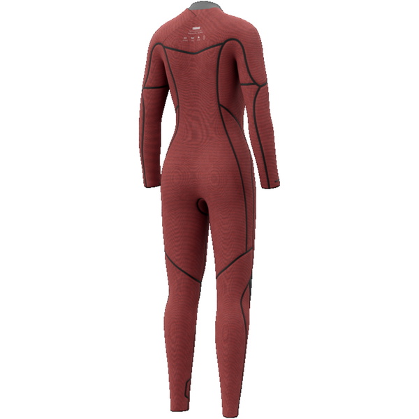 2026 Mystic Womens Jayde 5/3mm Chest Zip Wetsuit 35000.260001 - Dark Teal
